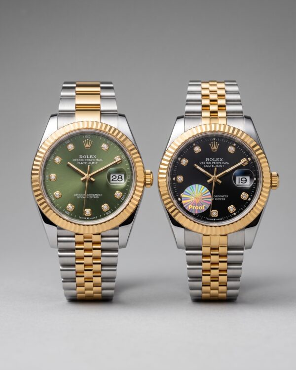 Rolx Oyster Perpetual Datejust (Green Dial & Black Dial)